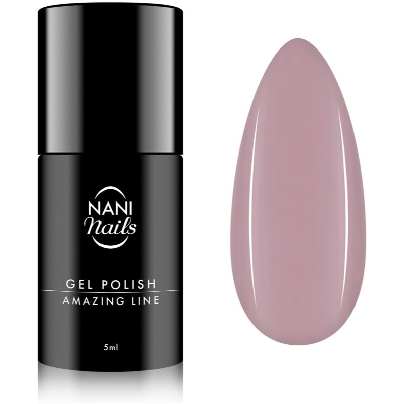 NaniNails NANI Amazing Line gelový lak na nehty odstín Mauve Mist 5 ml