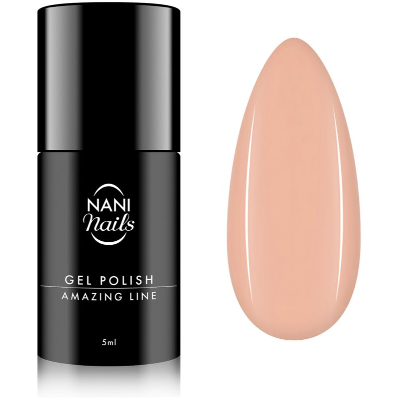 NaniNails NANI Amazing Line gelový lak na nehty odstín Soft Apricot 5 ml