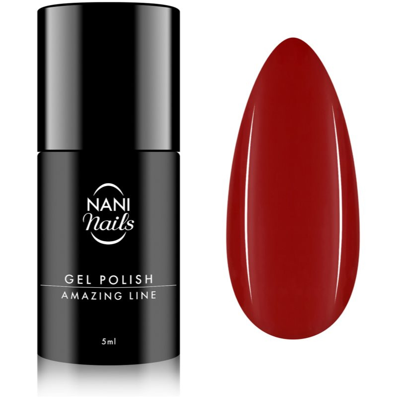 NaniNails NANI Amazing Line gelový lak na nehty odstín Scarlet Flame 5 ml