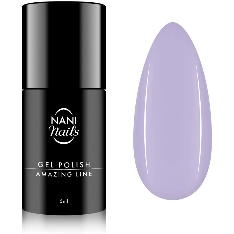 NaniNails NANI Amazing Line gelový lak na nehty odstín Cloudy Lilac 5 ml