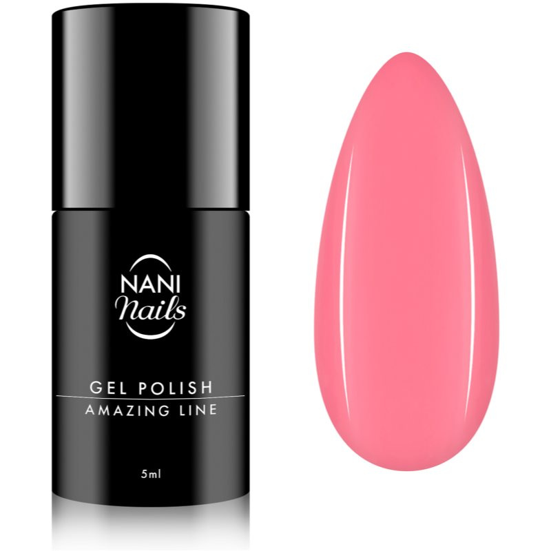NaniNails NANI Amazing Line gelový lak na nehty odstín Pink Gleam 5 ml