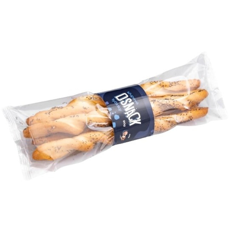 D-Snack Tyčinky slané s mákem