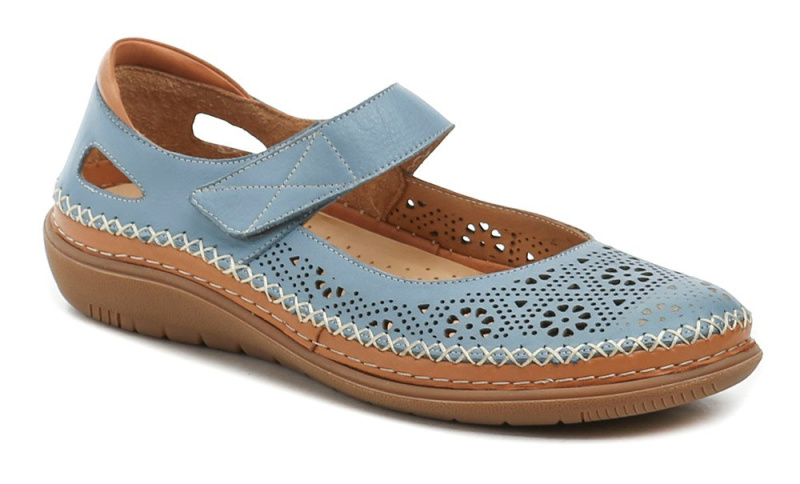 Urban Ladies 246-25 modrá dámská podměrná letní obuv EUR 35