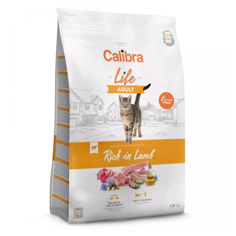 Calibra Cat Life Adult Lamb 1,5kg