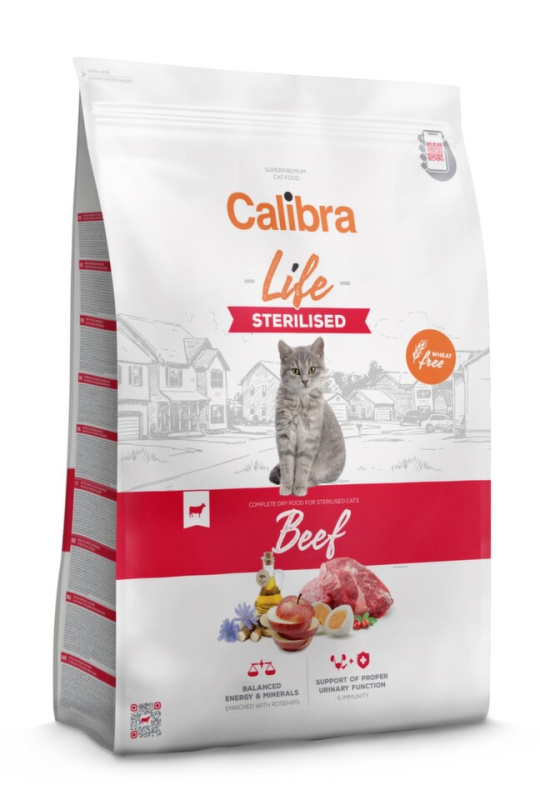 Calibra Cat Life Sterilised Beef 1,5kg