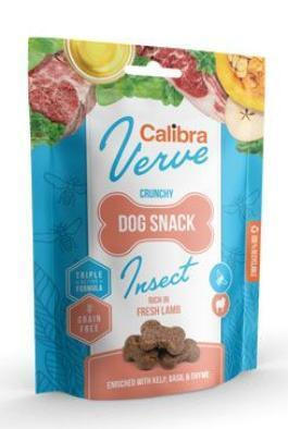 Calibra Dog Verve Crunchy Snack Insect&Fresh Lamb 150 g