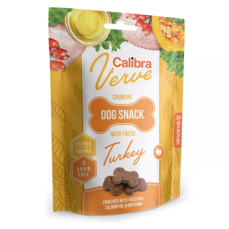 Calibra Dog Verve Crunchy Snack Fresh Turkey 150 g