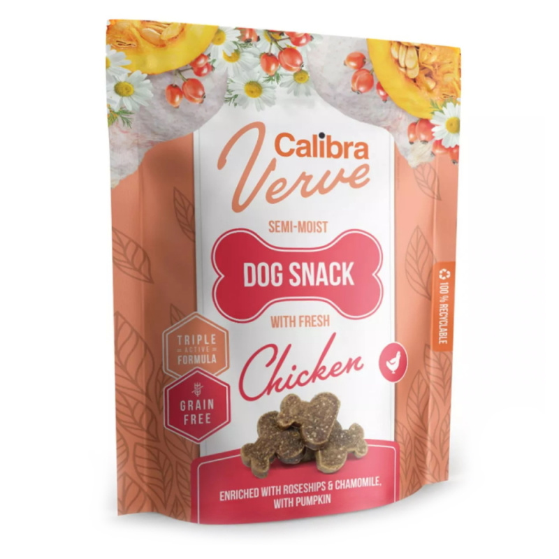 Calibra Dog Verve Semi-Moist Snack Fresh Chicken 150 g