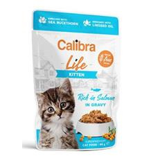 Calibra Cat Life kapsa Kitten Salmon in gravy 85 g