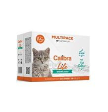 Calibra Cat Life kaps. Sterilised Multipack in gravy 12x85g 12x85g