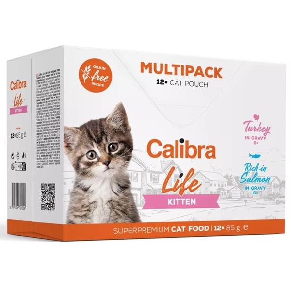Calibra Cat Life kapsa Kitten Multipack 12x85g 12x85g