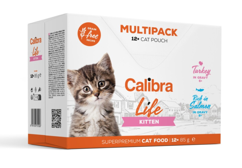 Calibra Cat Life kapsa Kitten Multipack 12x85g 12x85g