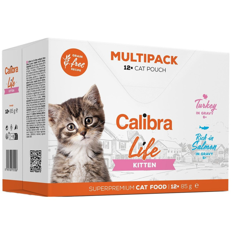 Calibra Cat Life kapsa Kitten Multipack 12x85g 12x85g
