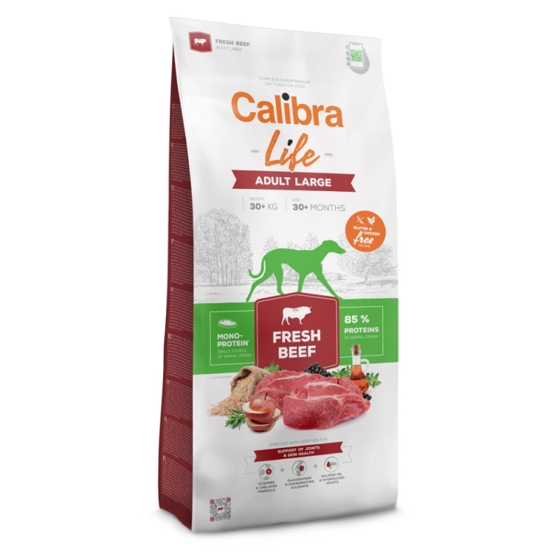 Calibra Dog Life Adult Large Fresh Beef 2,5kg