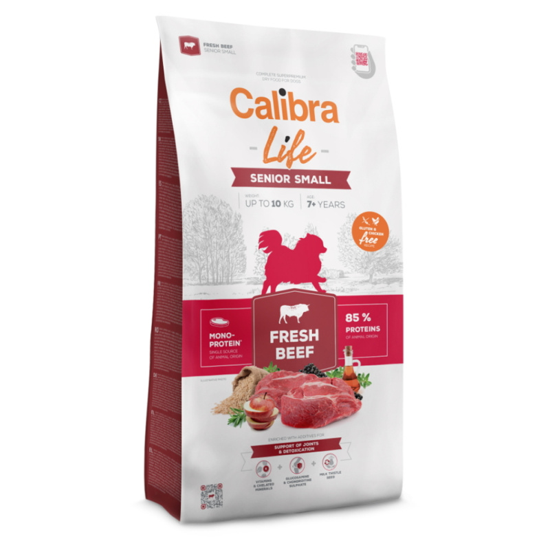Calibra Dog Life Senior Small Fresh Beef 6kg