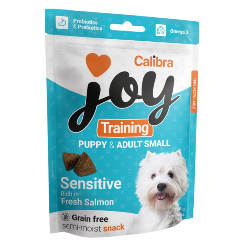 Calibra Joy Dog Training Puppy&Adult S Salmon 150 g