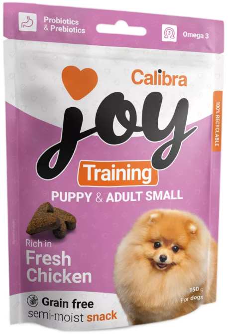 Calibra Joy Dog Training Puppy&Adult S Salmon 150 g