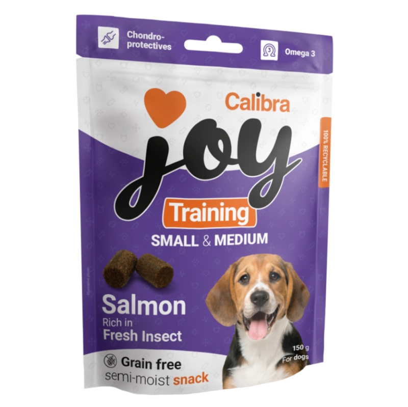 Calibra Joy Dog Training S&M Salmon&Insect 150 g