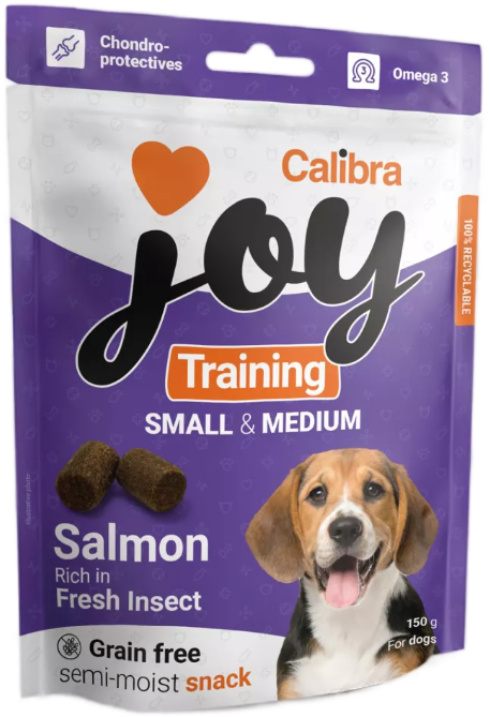 Calibra Joy Dog Training S&M Salmon&Insect 150 g