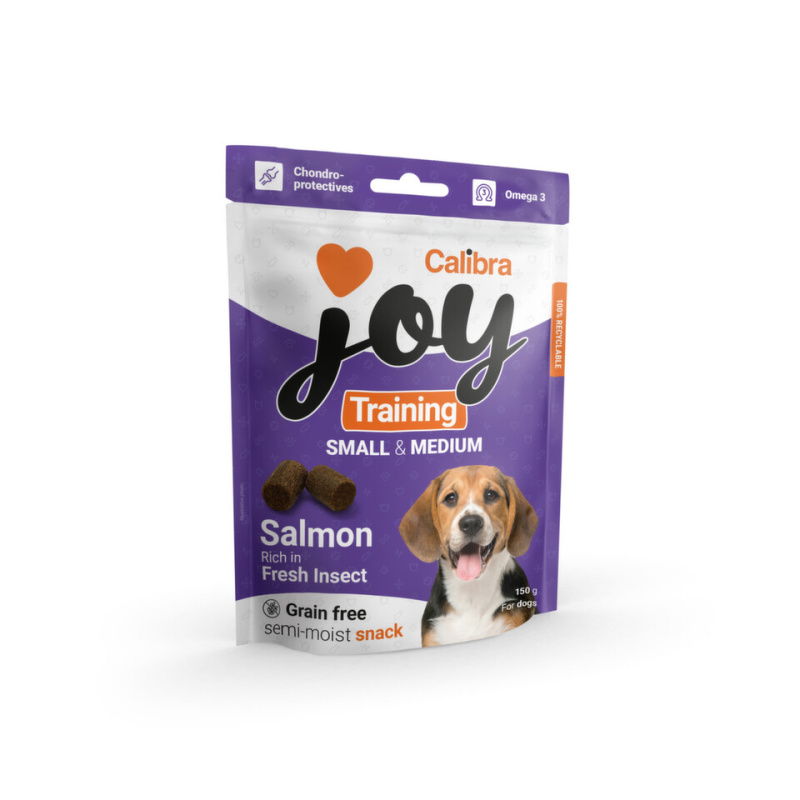 Calibra Joy Dog Training S&M Salmon&Insect 150 g
