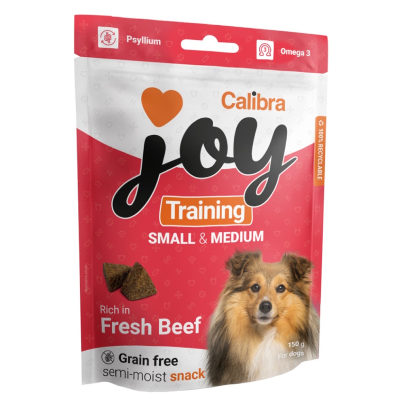 Calibra Joy Dog Training S&M Beef 150 g