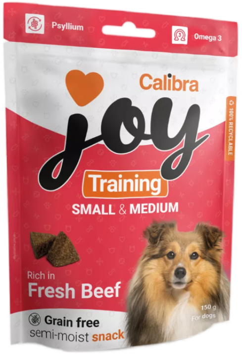 Calibra Joy Dog Training S&M Beef 150 g