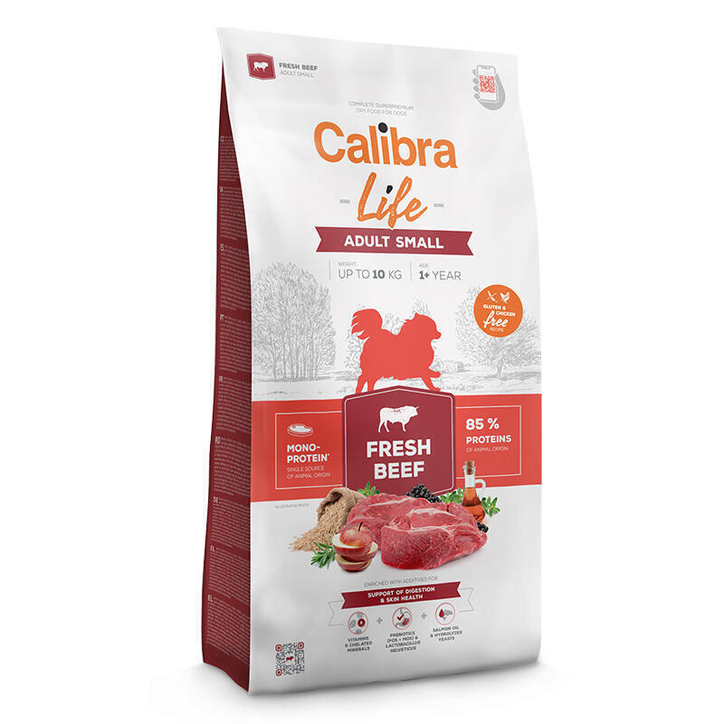 Calibra Dog Life Senior Small Fresh Beef 100g