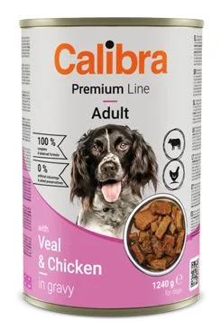 Calibra Dog Premium konz. with Veal&Chicken 1240 g