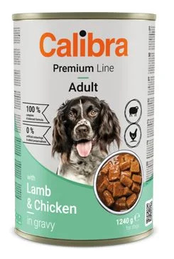 Calibra Dog Premium konz. with Lamb&Chicken 1240 g