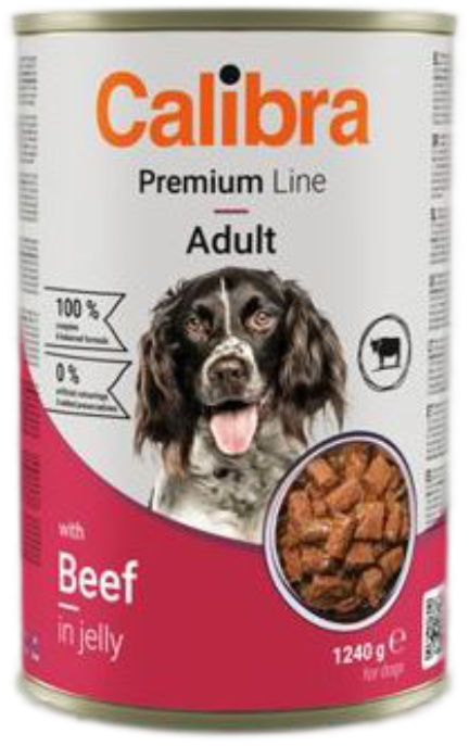 Calibra Dog 1240g - Hovězí Ve Šťávě