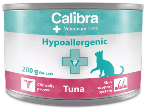 Calibra VD Cat konz. Hypoallergenic Tuna 200g