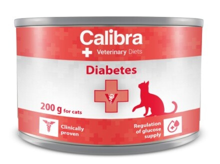 Calibra VD Cat konz. Diabetes 200g