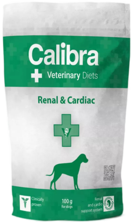 Calibra VD Dog Renal&Cardiac 100g
