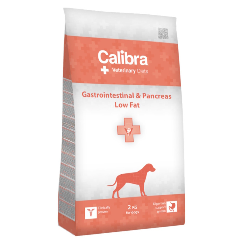 Calibra VD Dog Gastrointestinal&Pancreas Low Fat 2kg