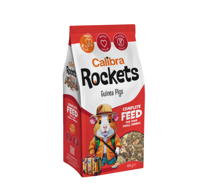 Calibra Rockets Mix Guinea pigs  900g