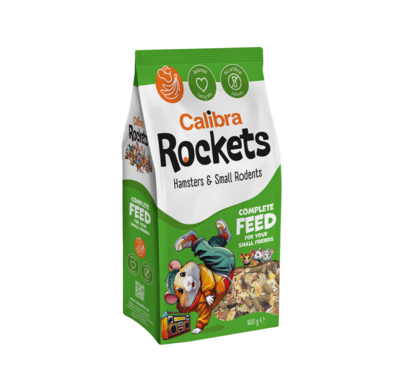 Calibra Rockets Mix Hamsters & Small rodents 900g 900g