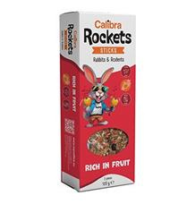 Calibra Rockets Sticks Rabbits&Rodents Fruits  120g