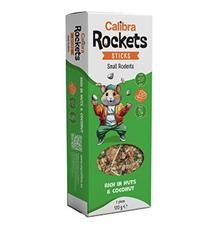 Calibra Rockets Sticks Small rodents Nuts&Coconut  120g