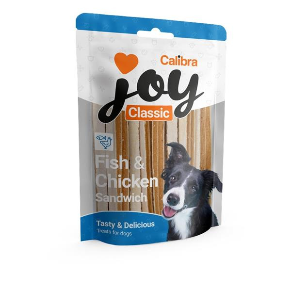 Calibra Joy Dog Classic Fish&Chicken Sandwich  NEW 500g