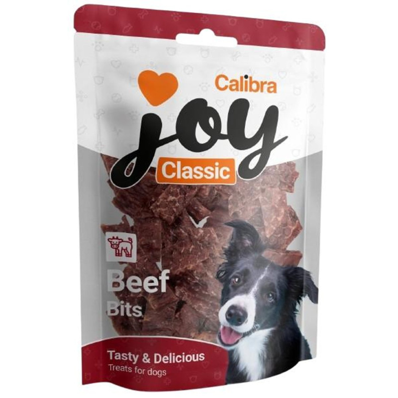 Calibra Joy Dog Classic Beef Bits NEW 80g