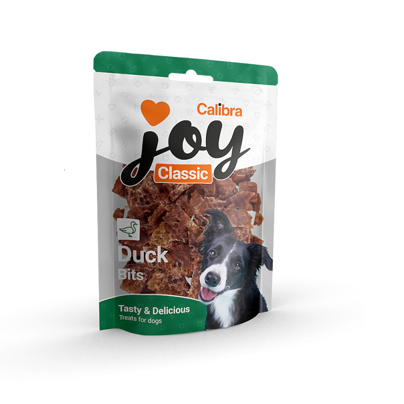 Calibra Joy Dog Classic Duck Bits NEW 80g