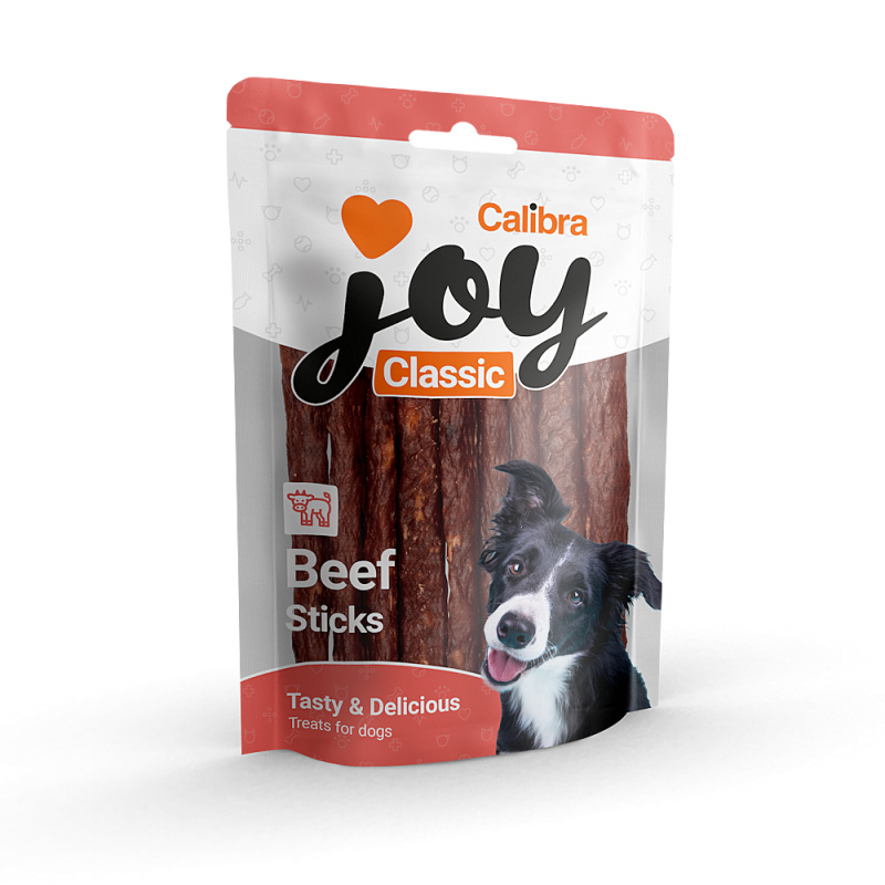 Calibra Joy Dog Classic Beef Sticks new 4 x 250g +1 x 250g ZDARMA