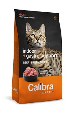 Calibra Cat EXPERT+ Adult Indoor & Gastro supp.  1,5kg