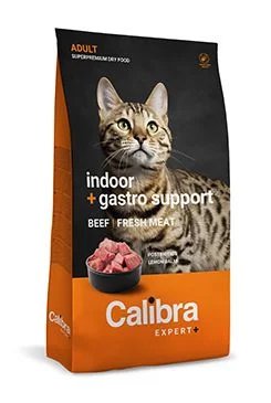 Calibra Cat EXPERT+ Adult Indoor & Gastro supp.  6 kg
