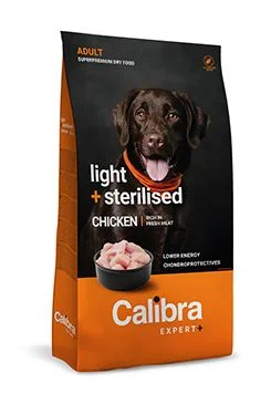 Calibra Dog EXPERT+ Adult Light & Steril. Chicken  12kg