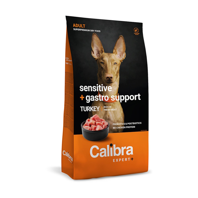 Calibra Dog EXPERT+ Adult Sensitive&Gastro supp.  2kg