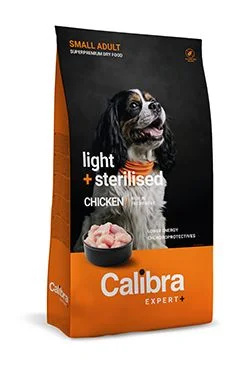 Calibra Dog EXPERT+ Adult Small Light&Steril Chick  6kg