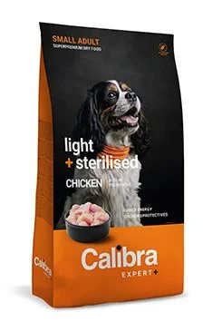Calibra Dog EXPERT+ Adult Small Light&Steril Chick  1,5kg