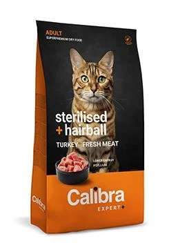 Calibra Cat EXPERT+ Adult Sterilised & Hairball  100g