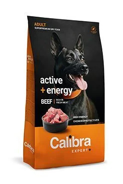 Calibra Expert+ Calibra Dog EXPERT+ Adult Active&Energy Beef 100g